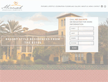 Tablet Screenshot of mirasolcondos.com
